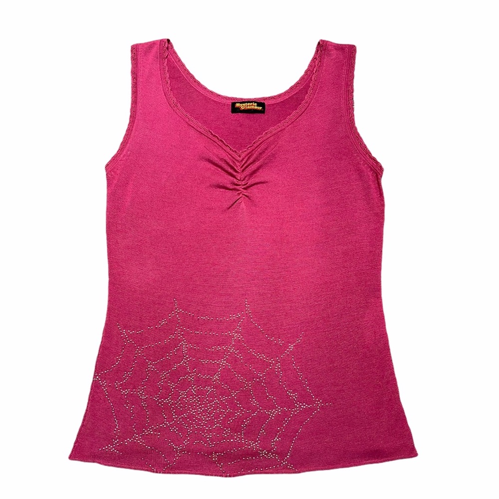 Hysteric Glamour Knit spider cami